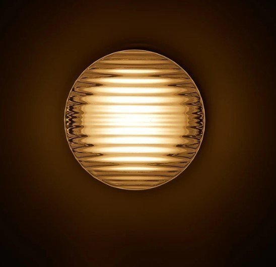 AuroraWave - Lampada da Parete Elegante – lampada design da parete di Luximode