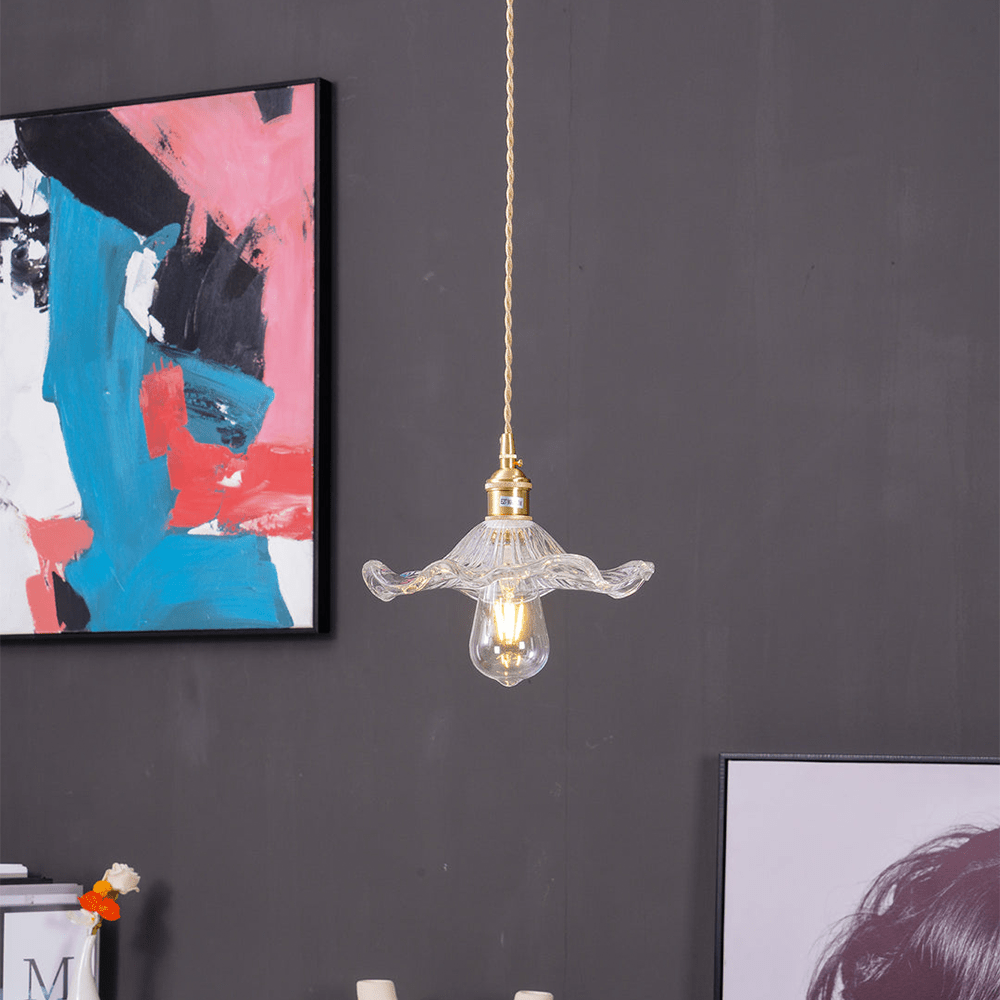 PetalPendant - Lampada a Sospensione di Fiore – lampada design da parete di Luximode
