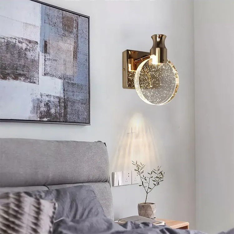LuxeCircle - Lampada da Parete a Design Circolare – lampada design da parete di Luximode