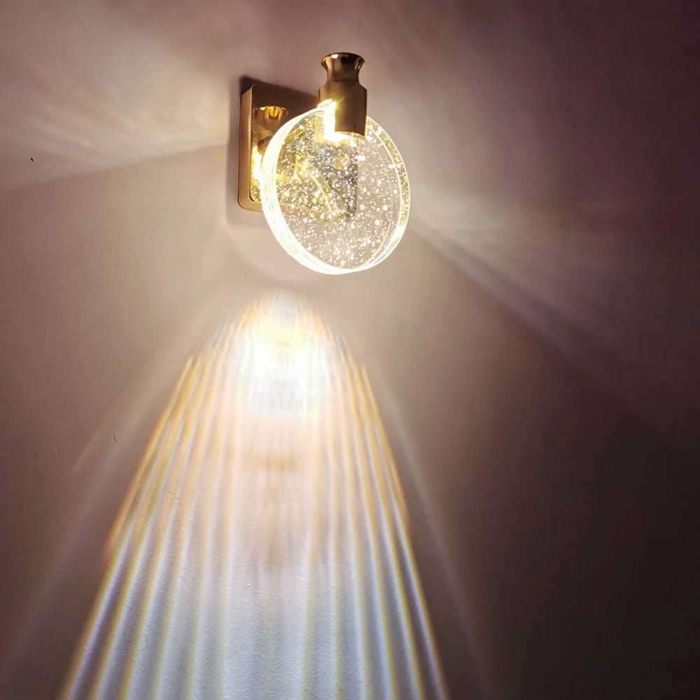 LuxeCircle - Lampada da Parete a Design Circolare – lampada design da parete di Luximode