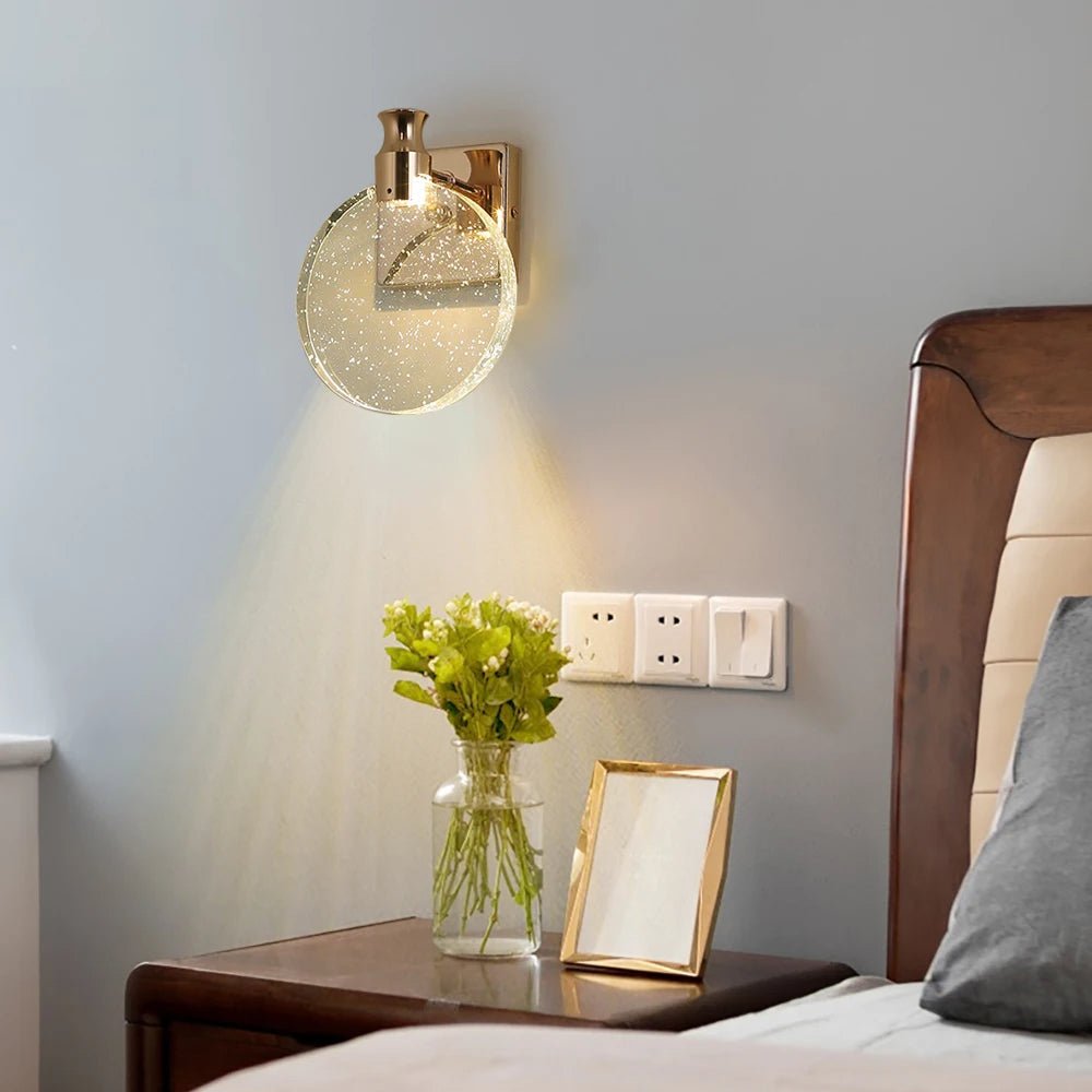 LuxeCircle - Lampada da Parete a Design Circolare – lampada design da parete di Luximode
