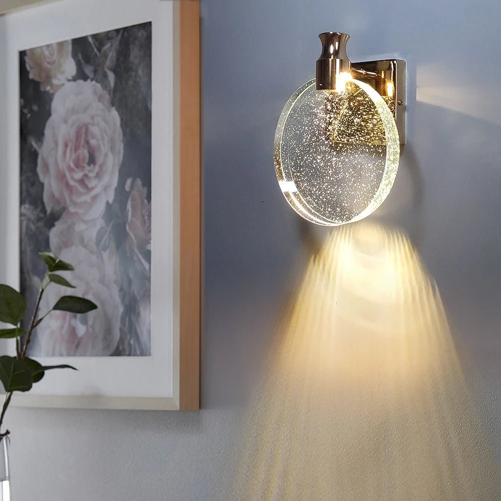 LuxeCircle - Lampada da Parete a Design Circolare – lampada design da parete di Luximode