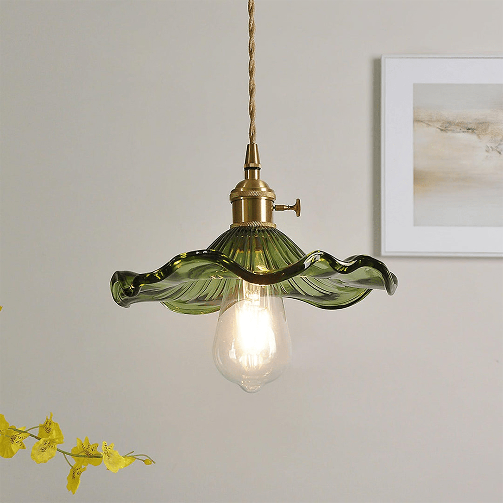 PetalPendant - Lampada a Sospensione di Fiore – lampada design da parete di Luximode