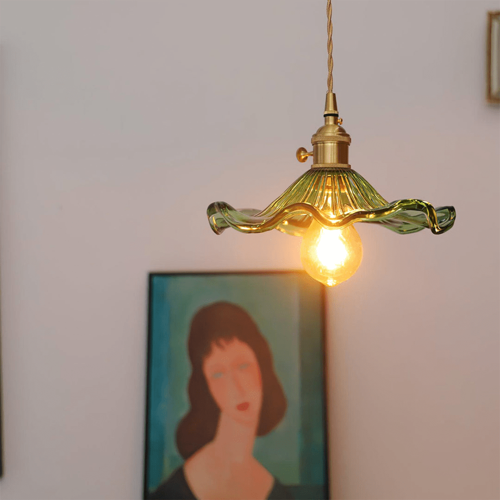 PetalPendant - Lampada a Sospensione di Fiore – lampada design da parete di Luximode