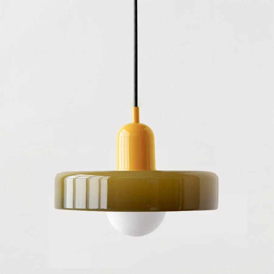 NordicLuxe - Lampadario a sospensione in vetro nordico – lampada design da parete di Luximode