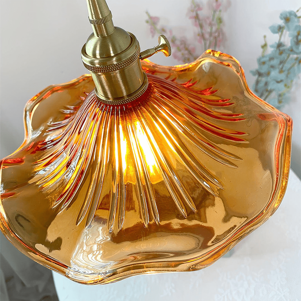 PetalPendant - Lampada a Sospensione di Fiore – lampada design da parete di Luximode