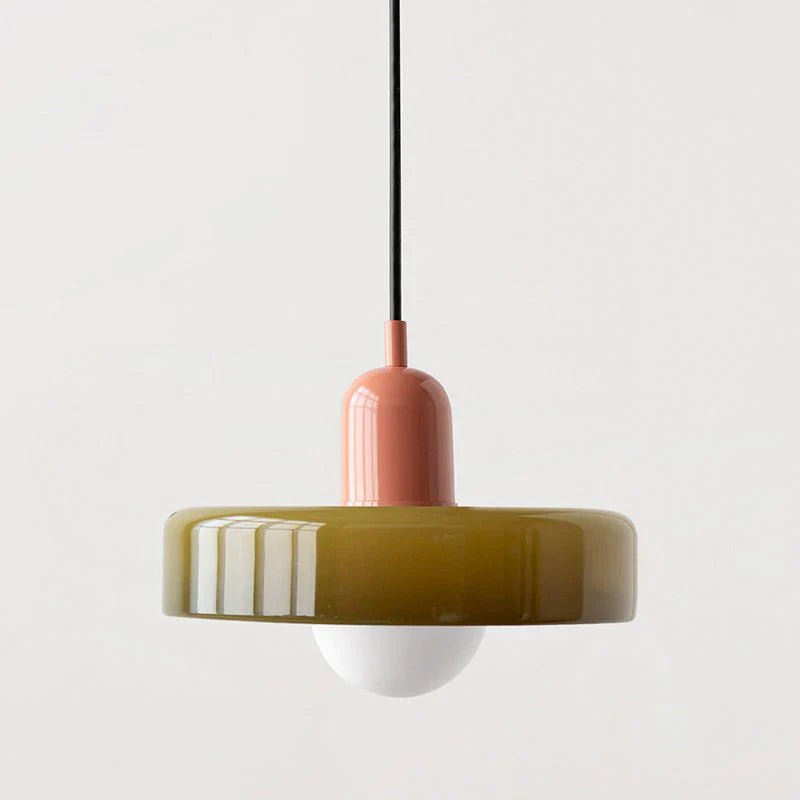 NordicLuxe - Lampadario a sospensione in vetro nordico – lampada design da parete di Luximode
