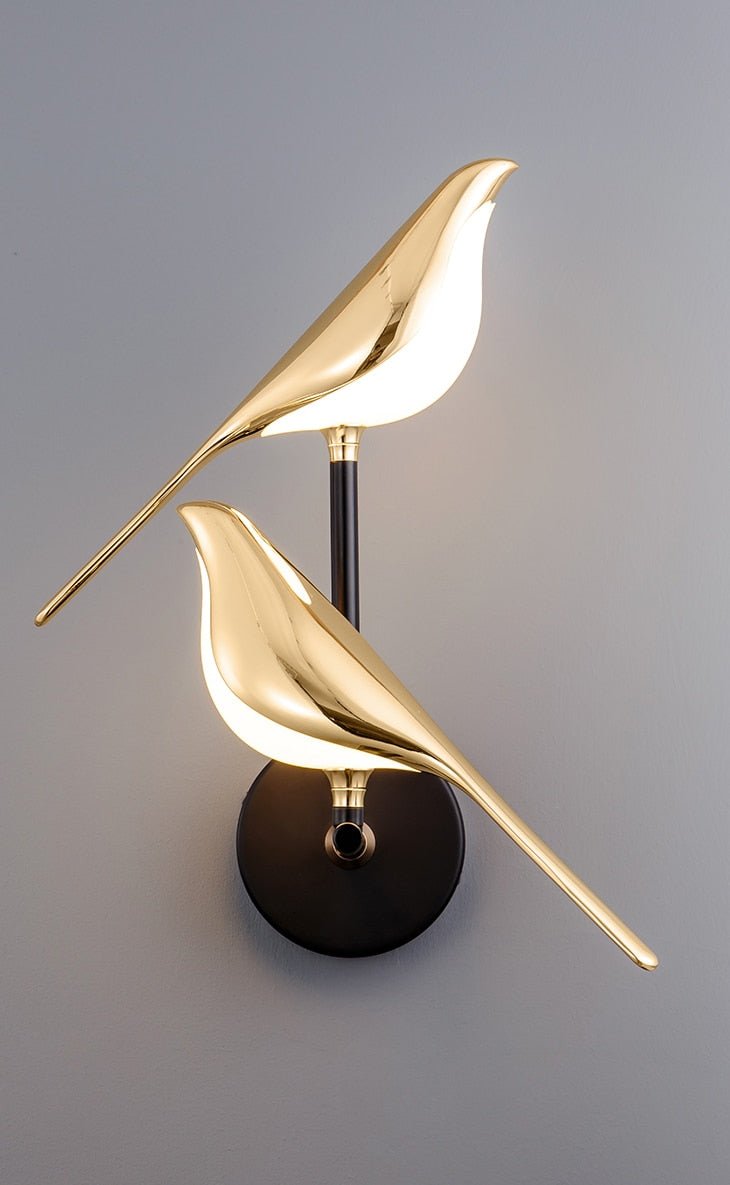 MrBird - Lampada da Parete Creativa – lampada design da parete di Luximode
