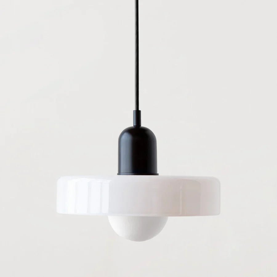 NordicLuxe - Lampadario a sospensione in vetro nordico – lampada design da parete di Luximode