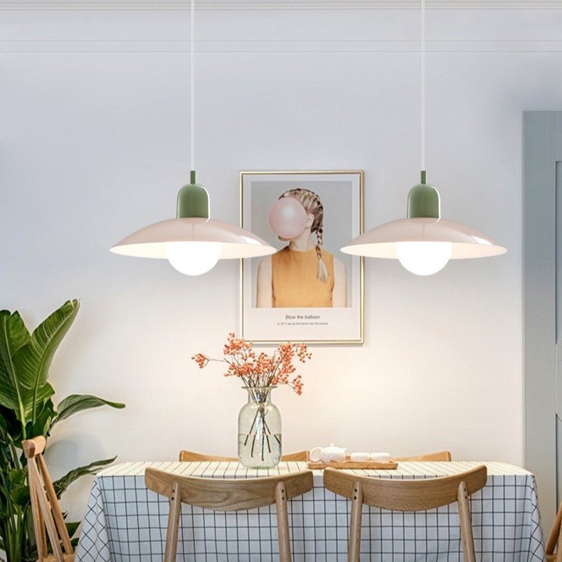 DomeLine – Lampada a Sospensione Nordica Bauhaus in Alluminio – lampada design da parete di Luximode