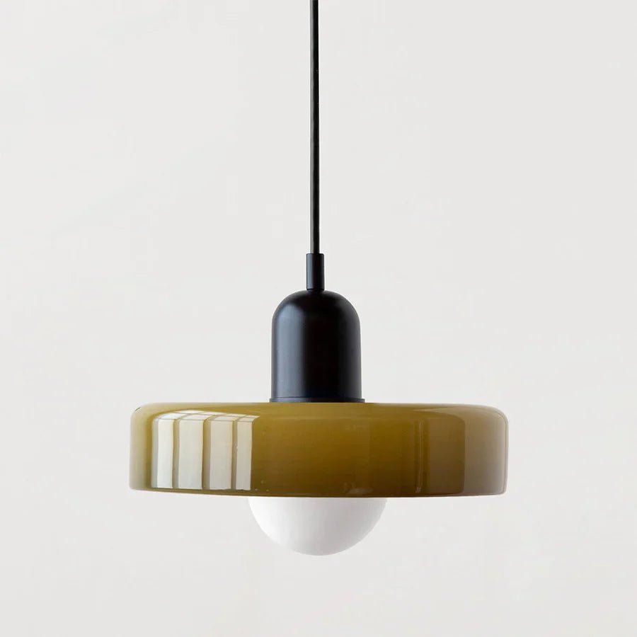 NordicLuxe - Lampadario a sospensione in vetro nordico – lampada design da parete di Luximode