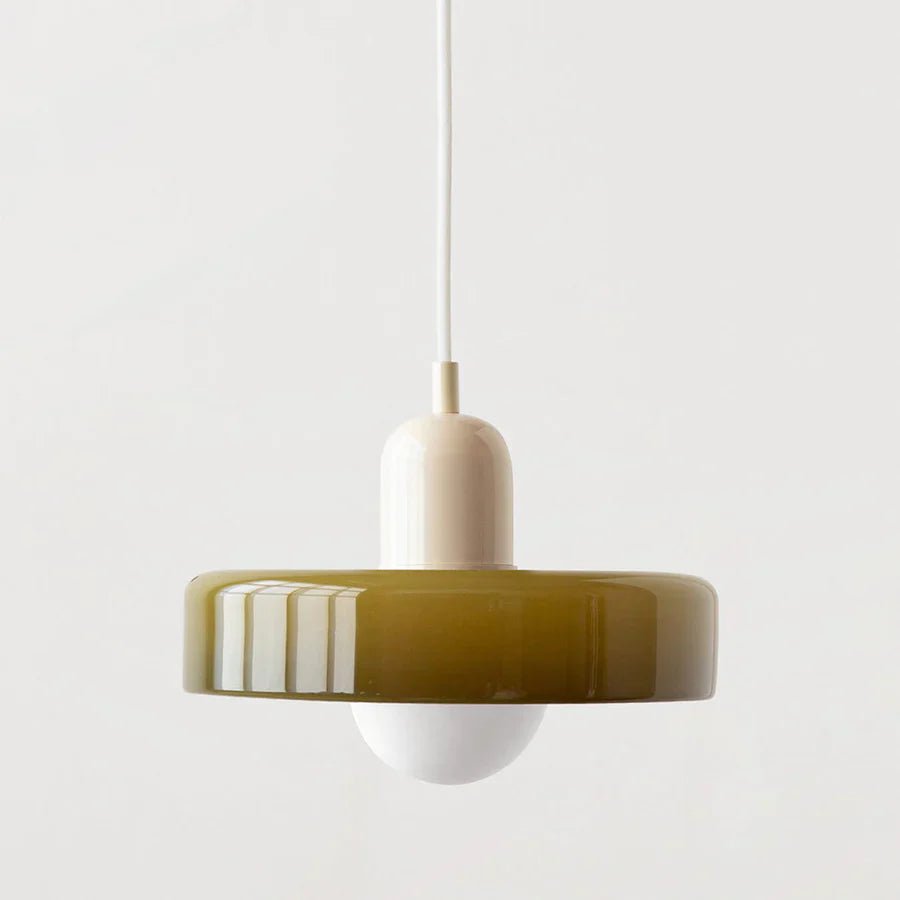 NordicLuxe - Lampadario a sospensione in vetro nordico – lampada design da parete di Luximode