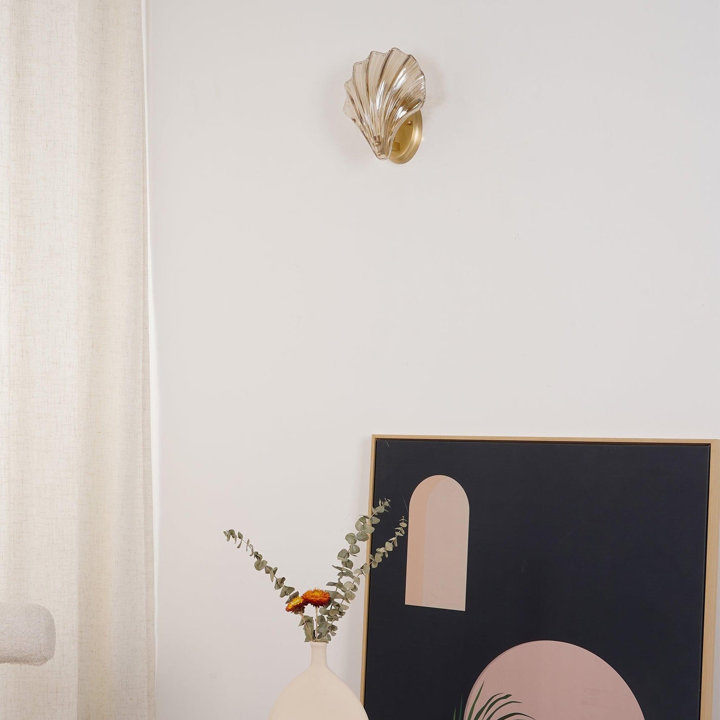ShellGlow - Lampada da Parete a forma di Conchiglia – lampada design da parete di Luximode