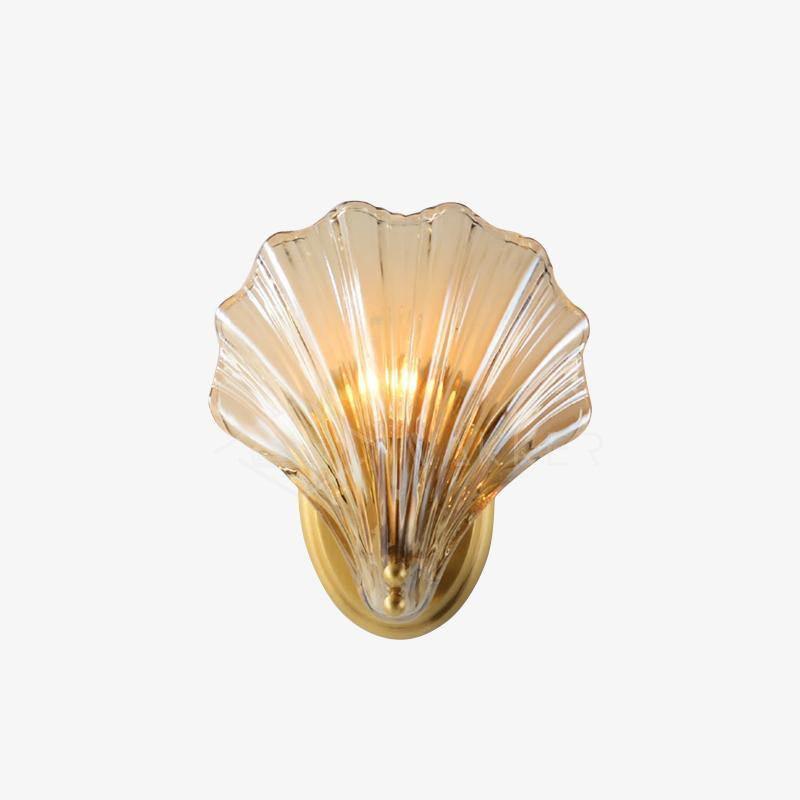 ShellGlow - Lampada da Parete a forma di Conchiglia – lampada design da parete di Luximode