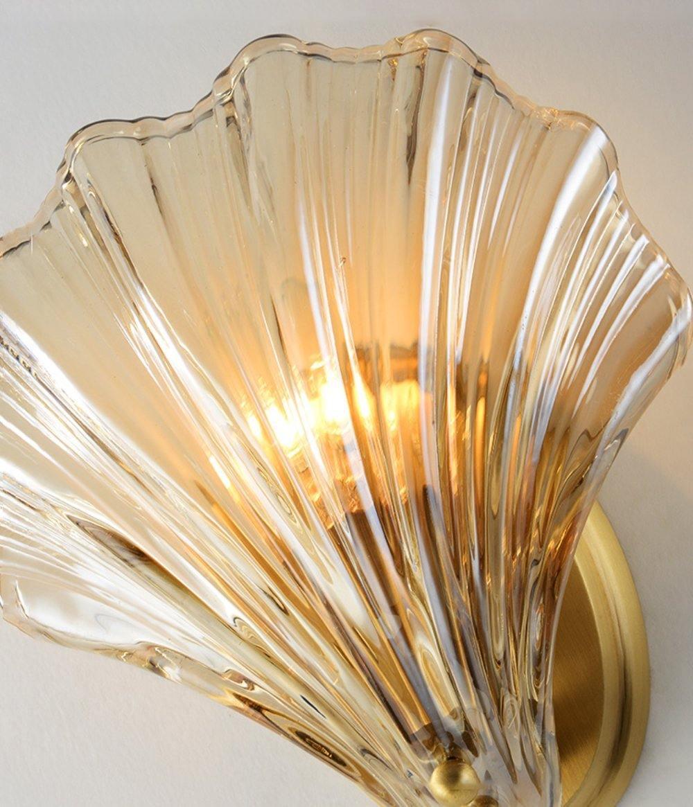 ShellGlow - Lampada da Parete a forma di Conchiglia – lampada design da parete di Luximode