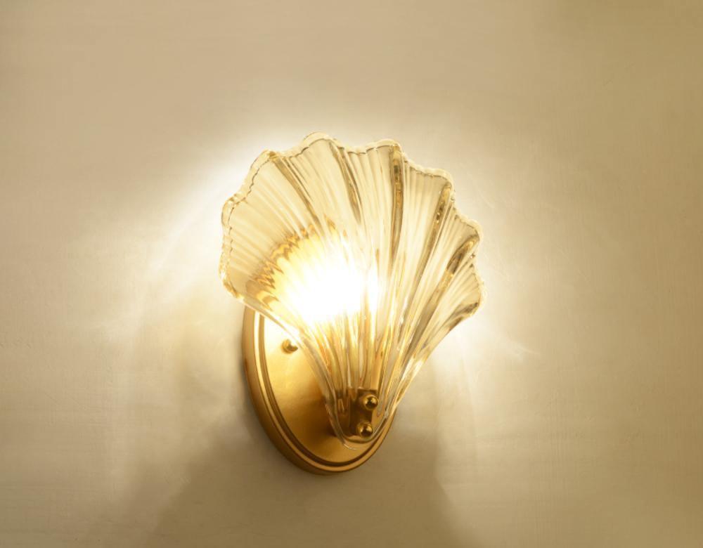 ShellGlow - Lampada da Parete a forma di Conchiglia – lampada design da parete di Luximode
