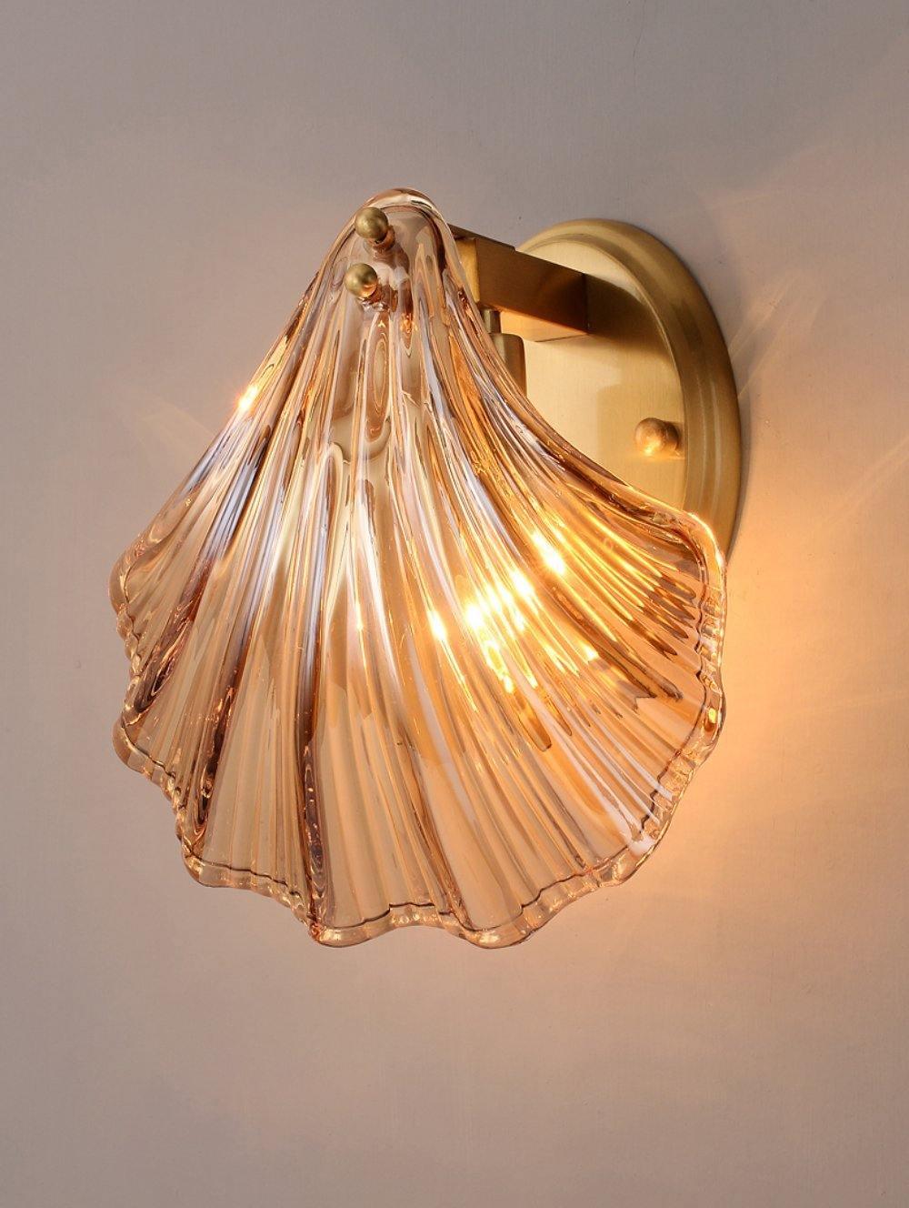 ShellGlow - Lampada da Parete a forma di Conchiglia – lampada design da parete di Luximode