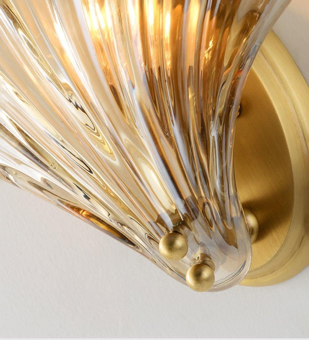 ShellGlow - Lampada da Parete a forma di Conchiglia – lampada design da parete di Luximode