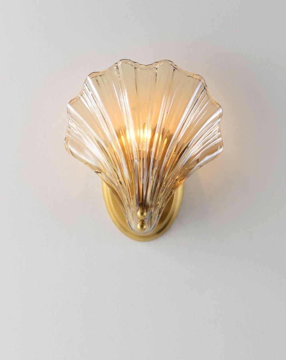 ShellGlow - Lampada da Parete a forma di Conchiglia – lampada design da parete di Luximode