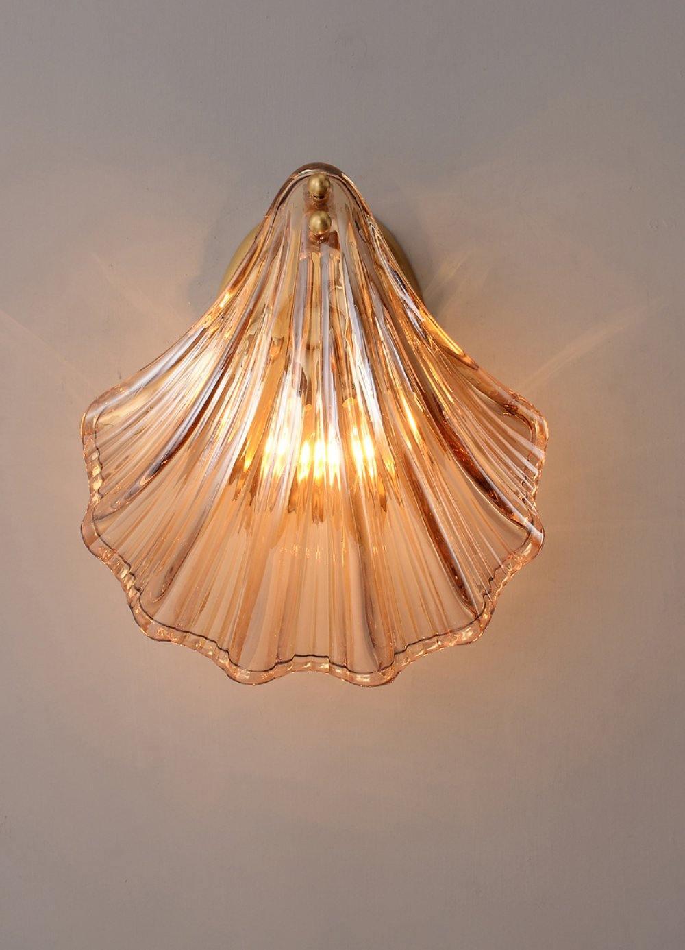 ShellGlow - Lampada da Parete a forma di Conchiglia – lampada design da parete di Luximode