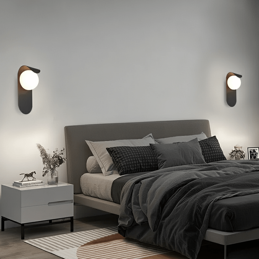 LunaPlate – Applique da Parete Minimalista – lampada design da parete di Luximode