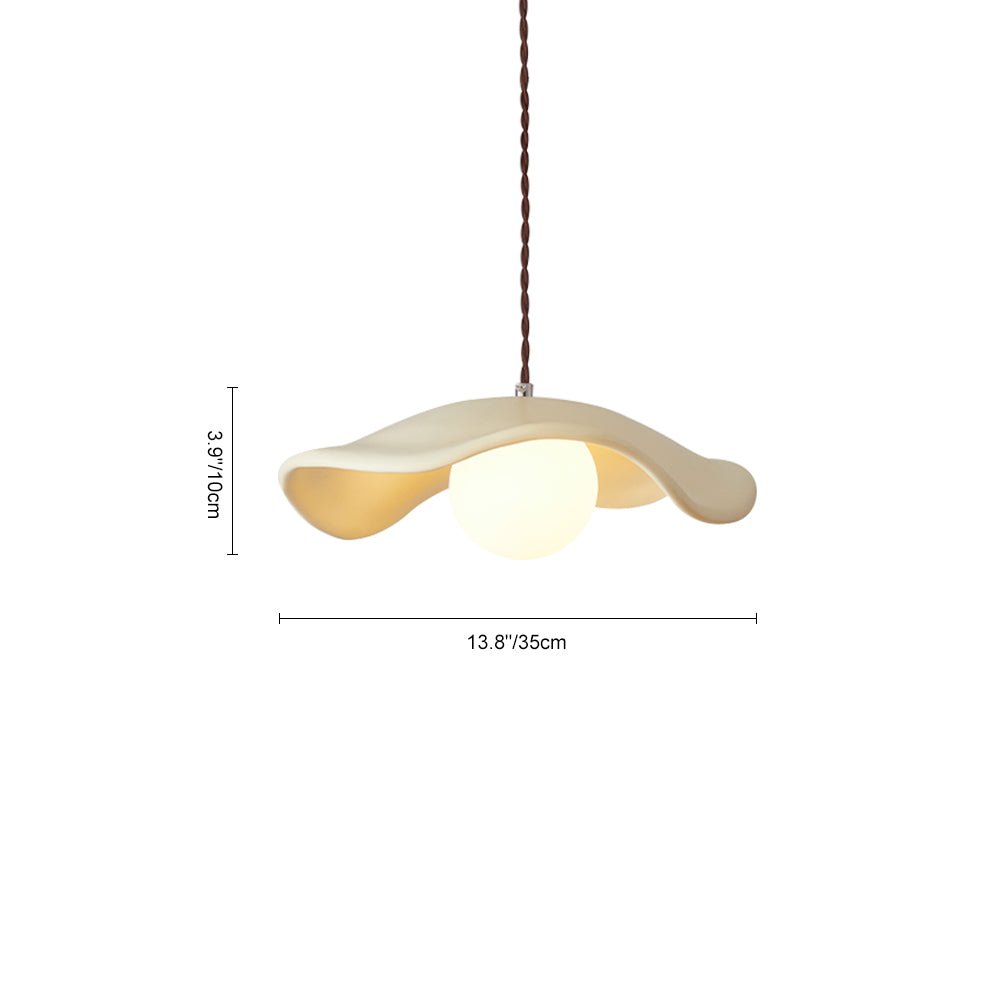WabiSabi - Lampada a Sospensione in Resina – lampada design da parete di Luximode