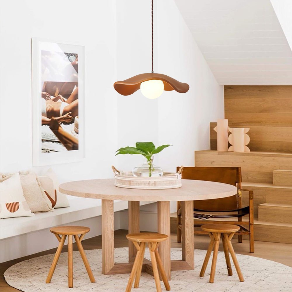 WabiSabi - Lampada a Sospensione in Resina – lampada design da parete di Luximode