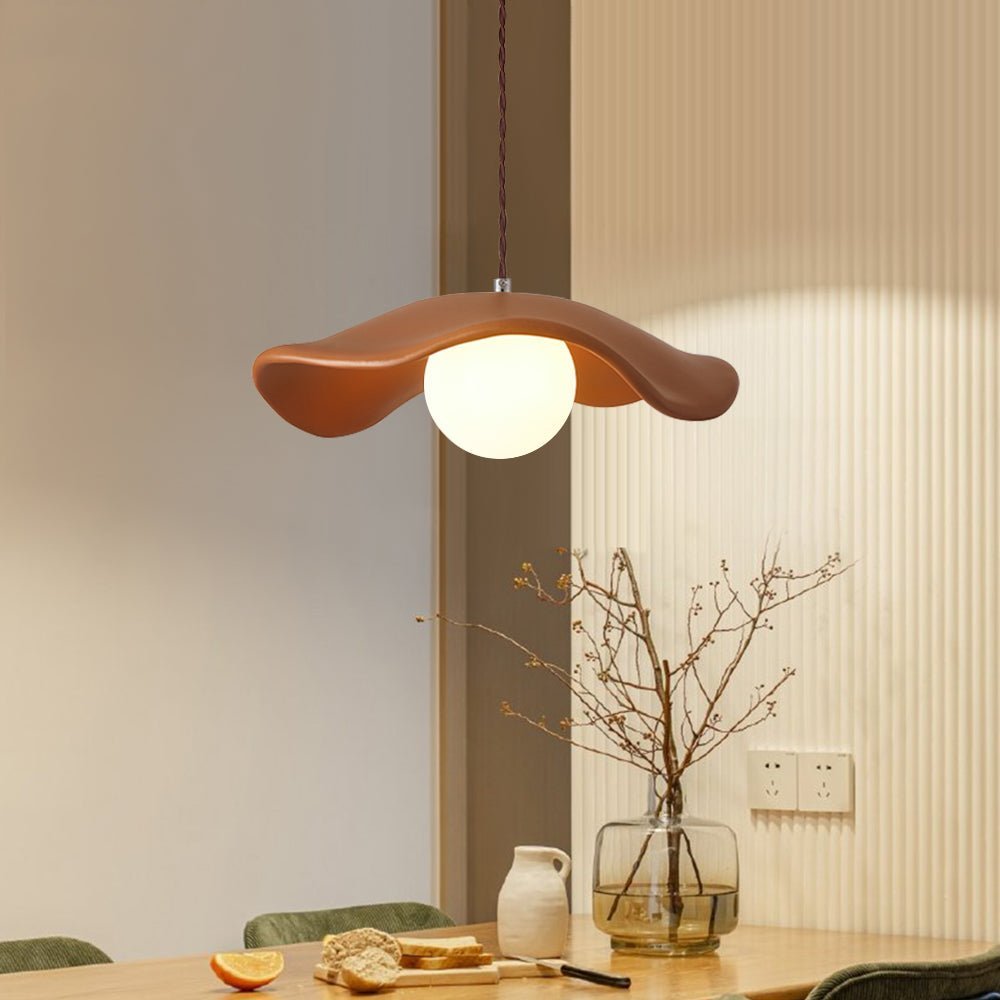 WabiSabi - Lampada a Sospensione in Resina – lampada design da parete di Luximode