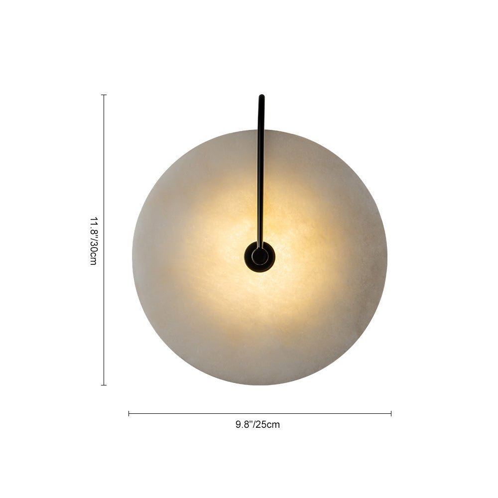 MarbleSconce - Lampada da Parete stile Mid - Century – lampada design da parete di Luximode