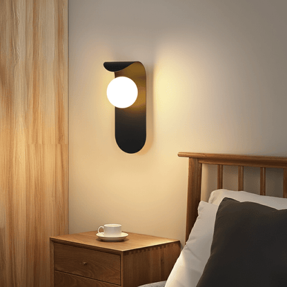 LunaPlate – Applique da Parete Minimalista – lampada design da parete di Luximode