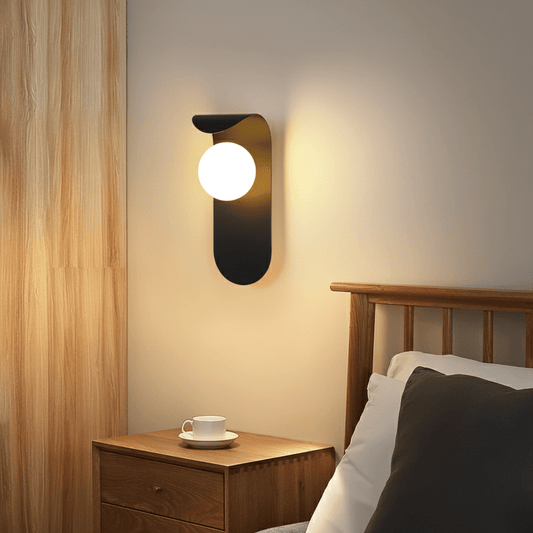LunaPlate – Applique da Parete Minimalista – lampada design da parete di Luximode