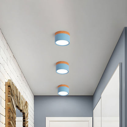 LumiFlush - Plafoniera da Soffitto Cilindrica