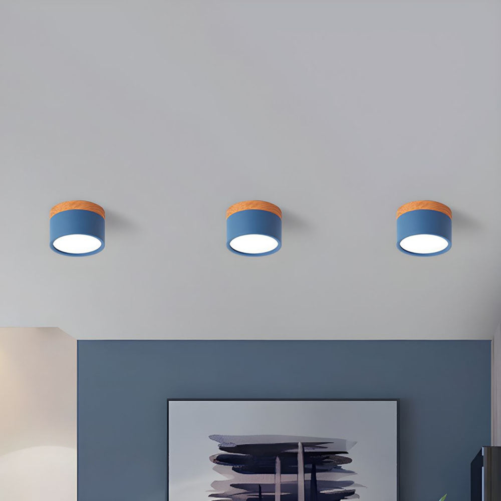 LumiFlush - Plafoniera da Soffitto Cilindrica