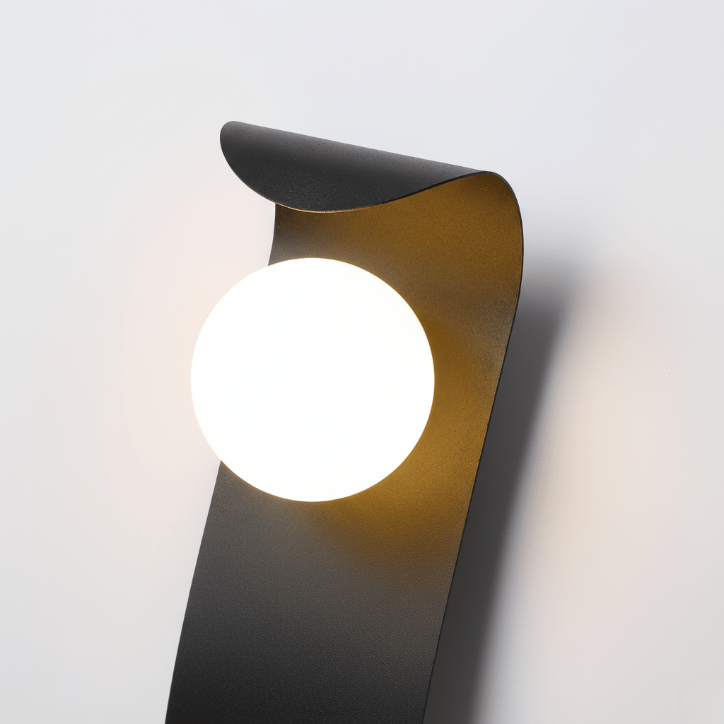LunaPlate – Applique da Parete Minimalista – lampada design da parete di Luximode
