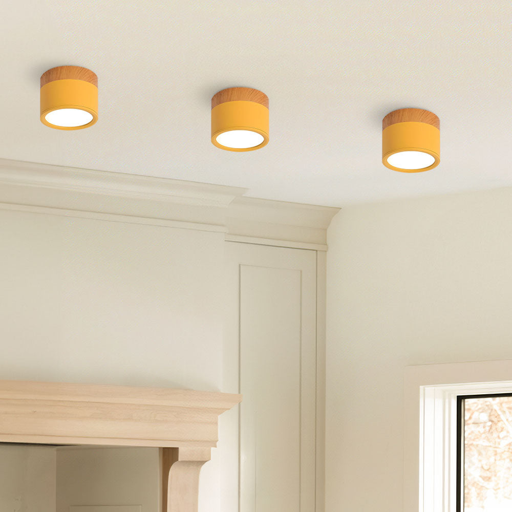 LumiFlush - Plafoniera da Soffitto Cilindrica