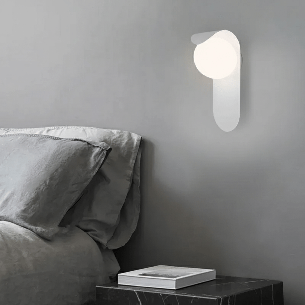 LunaPlate – Applique da Parete Minimalista – lampada design da parete di Luximode
