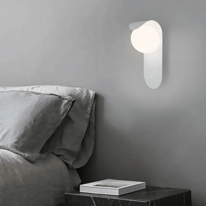 LunaPlate – Applique da Parete Minimalista – lampada design da parete di Luximode