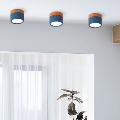 LumiFlush - Plafoniera da Soffitto Cilindrica