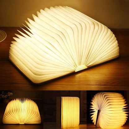 EnchantedBook - Lampada da Tavolo a Forma di Libro