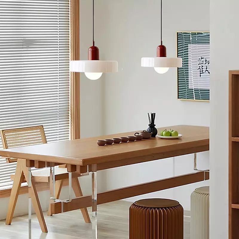 NordicLuxe - Lampadario a sospensione in vetro nordico