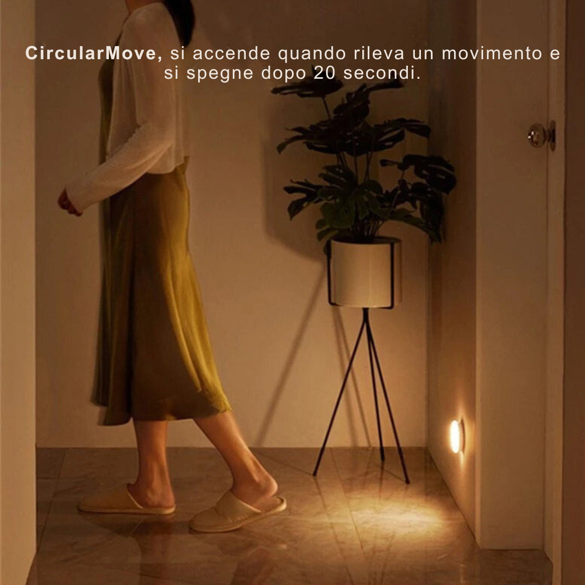 CircularMove - Lampada con Sensore di Movimento