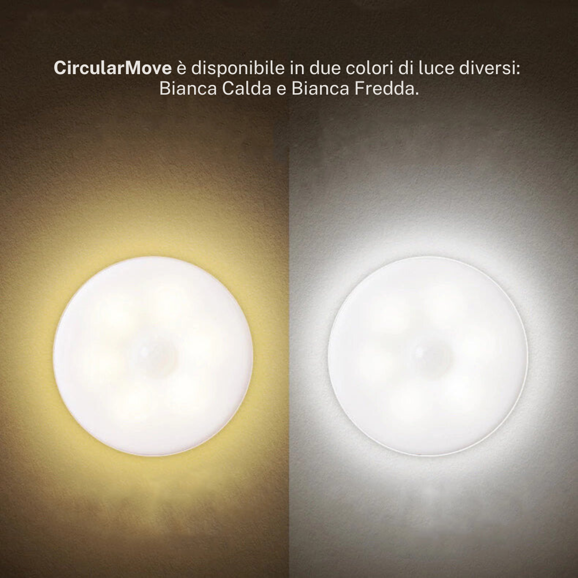 CircularMove - Lampada con Sensore di Movimento