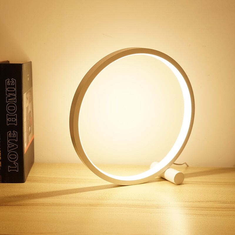 LOOP - Lampada da Tavolo Circolare a Sensore Touch