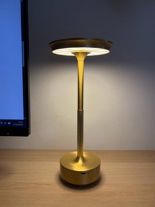 OUTLET (AmbiGlow - Lampada da Tavolo Ricaricabile senza Fili) – lampada design da parete di Luximode