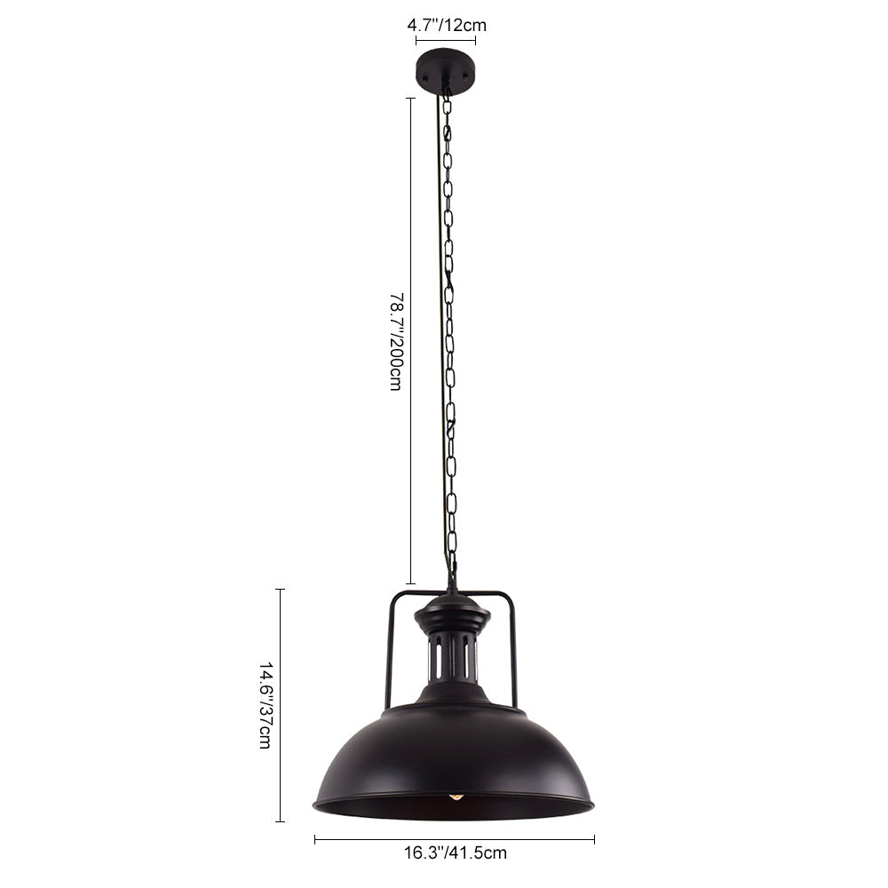 IndustrialFlair - Lampada a Sospensione Vintage