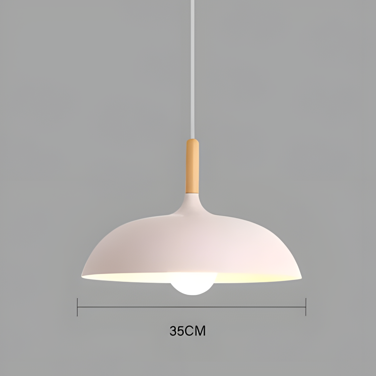 MacaronOak - Lampada a Sospensione Nordica