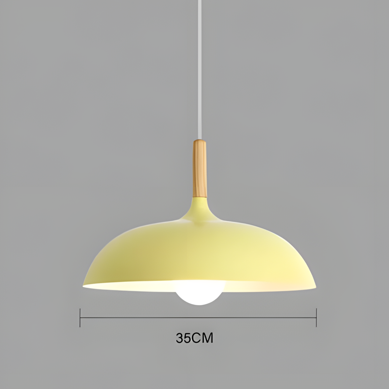 MacaronOak - Lampada a Sospensione Nordica