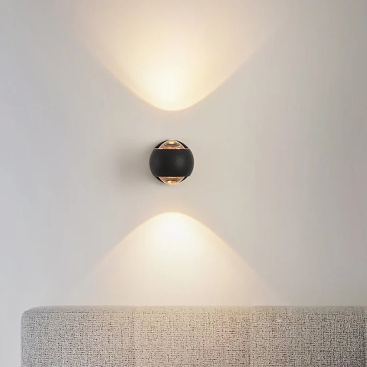 BeamArc – Applique da Parete Moderna a Luce Bidirezionale – lampada design da parete di Luximode