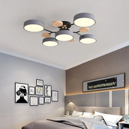 LumiHalo - Plafoniera Creativa LED a Soffitto