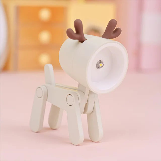 WoofBuddy - Mini Lampada da Scrivania a Batteria